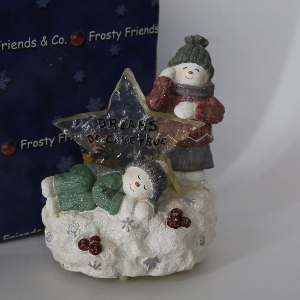 Frosty Friends & Co snowman music box